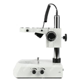 D2 Microscope Post Stand with 76mm Coarse Focus and Top and Bottom LED Light (Dimmable) D2 Microscope Post Stand with 76mm Coarse Focus and Top and Bottom LED Light (Dimmable)