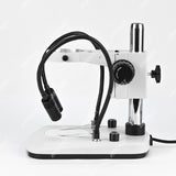 D9 Microscope Post Stand with Dual Gooseneck White LED Lights D9 Microscope Post Stand with Dual Gooseneck White LED Lights
