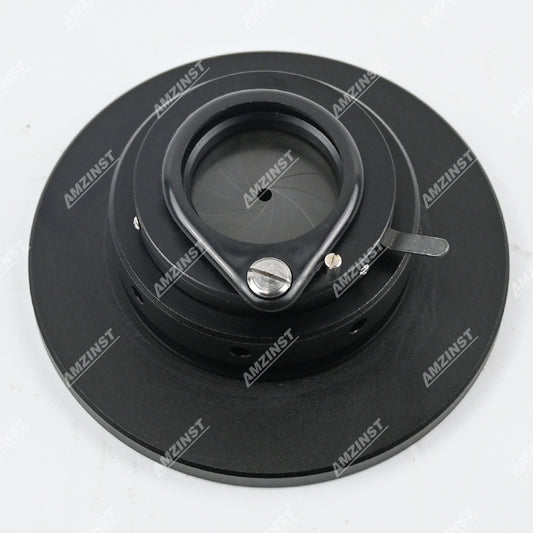 DK-95PR Darkfield Condenser with Iris for Stereo Microscopes