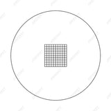ER-S1010 Series Microscope Eyepiece Reticle Net Grid Micrometer 10x10mm, 100 squares ER-S1010 Series Microscope Eyepiece Reticle Net Grid Micrometer 10x10mm, 100 squares