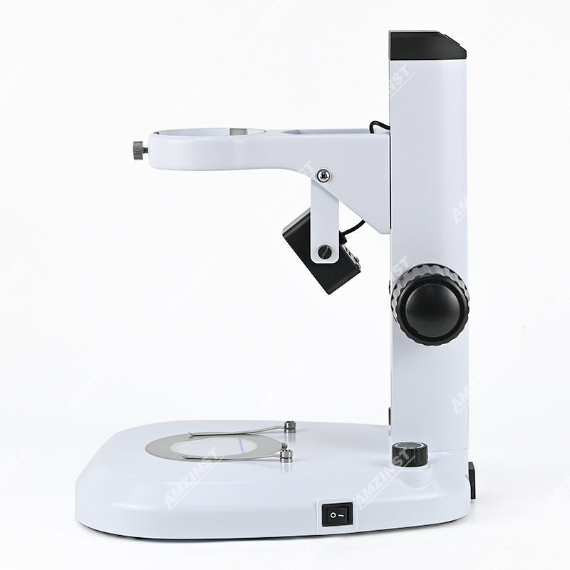 F1 Microscope Track Stand, 76mm Coarse Focus, Top and Bottom LED Light (Dimmable) F1 Microscope Track Stand, 76mm Coarse Focus, Top and Bottom LED Light (Dimmable)