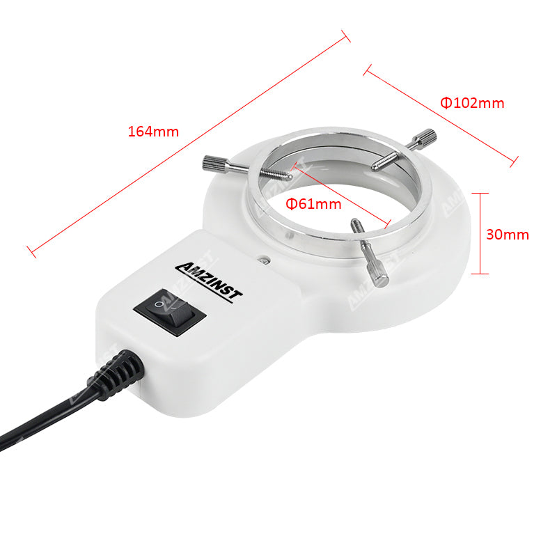 Флуоресцентная кольцевая лампа для микроскопа FL-8 Флуоресцентная кольцевая лампа для микроскопа FL-8