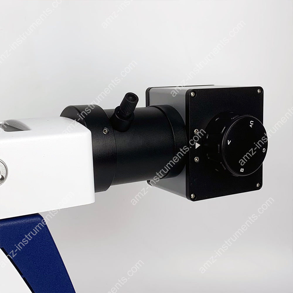 FM-900L Upright Fluorescence Microscope with 5W LED Fluorescence Lamp FM-900L Upright Fluorescence Microscope with 5W LED Fluorescence Lamp