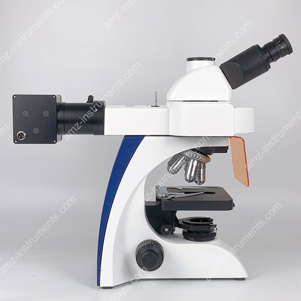 FM-900L Upright Fluorescence Microscope with 5W LED Fluorescence Lamp FM-900L Upright Fluorescence Microscope with 5W LED Fluorescence Lamp
