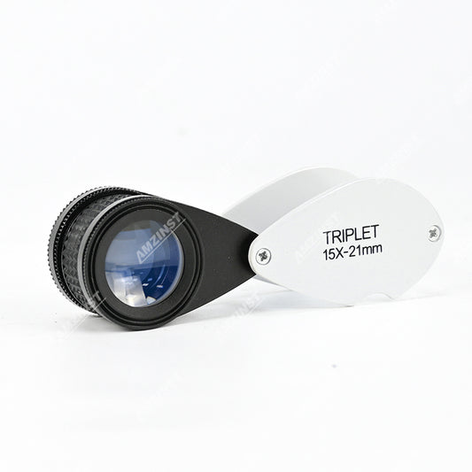 GJG-92 Ручная лупа с жадеитовым фильтром 15x - 21 мм