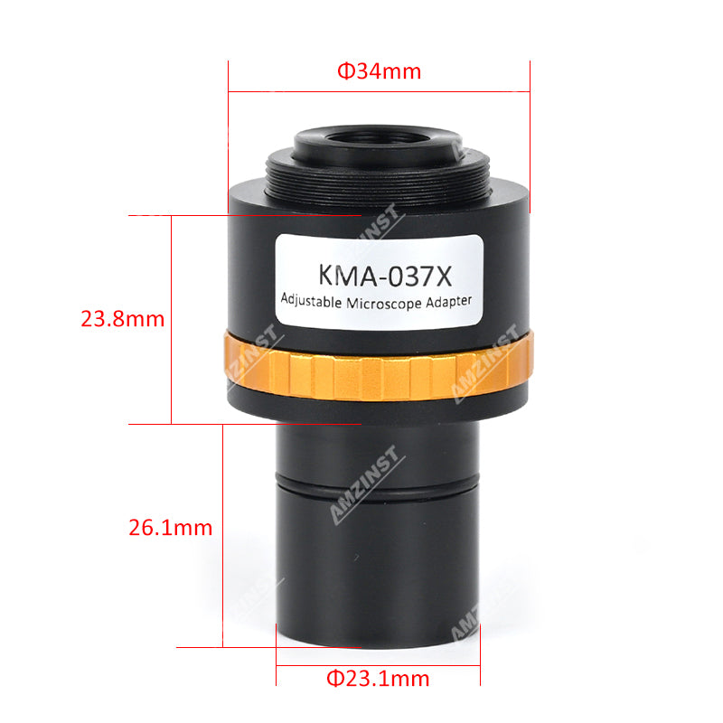 KMA-037X 0.37x Adjustable Microscope Camera adapter KMA-037X 0.37x Adjustable Microscope Camera adapter