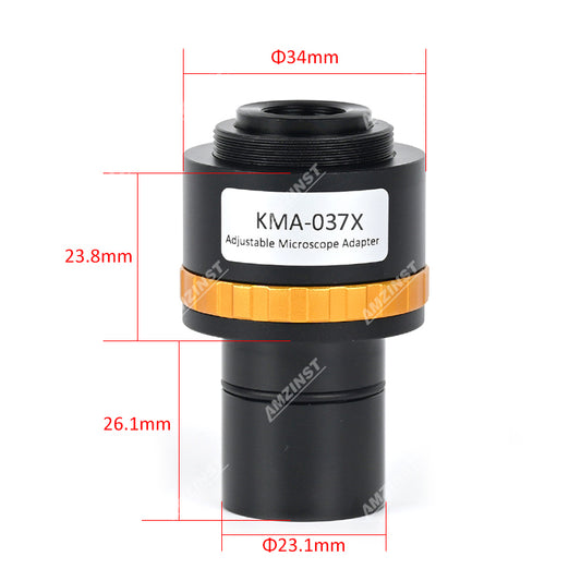 KMA-037X 0.37x Adjustable Microscope Camera adapter
