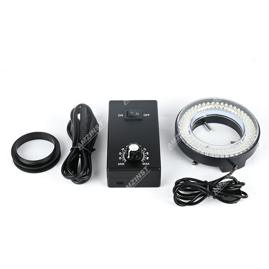 LED-144TP Бестеневой кольцевой светильник для микроскопа на 144 светодиода с регулировкой интенсивности