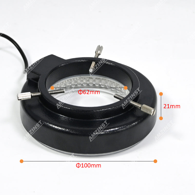 LED-144TP Бестеневой кольцевой светильник для микроскопа на 144 светодиода с регулировкой интенсивности LED-144TP Бестеневой кольцевой светильник для микроскопа на 144 светодиода с регулировкой интенсивности