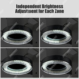 LED-144T Кольцевой светильник для микроскопа с регулируемым направлением и адаптером для стереомикроскопов LED-144T Кольцевой светильник для микроскопа с регулируемым направлением и адаптером для стереомикроскопов