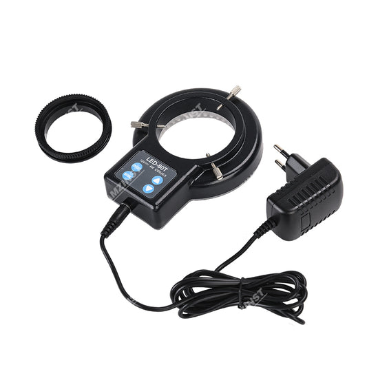 LED-80T LED Ring Illuminator For Stereo Microscope With 4-divided Segments UL & CE Approval