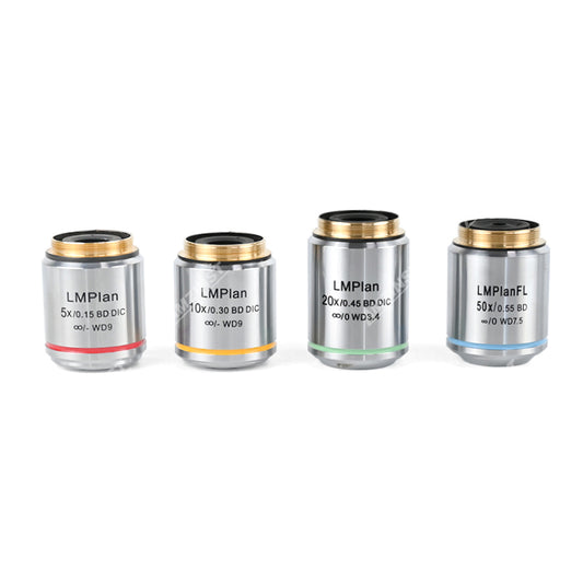 AJXMPS-LBD Series LWD B&D infinity achromatic Metallurgical Objective