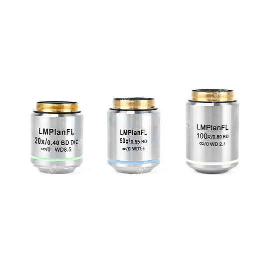 LWD B&D semi-aprochromatic metallurgical objective