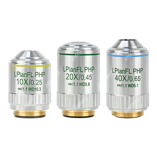 LWD infinity plan phase contrast objectives (Both for bright field & phase contrast)