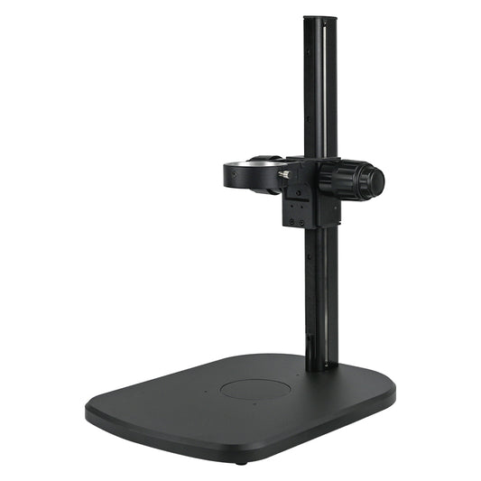 M3-R500CLED Heavy Base Microscope Track Stand with Base Light and Coarse And Fine Focus & 76mm Focus Block