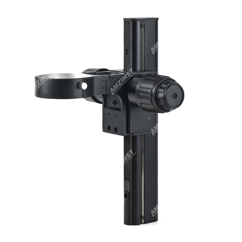 M3-RV76B Coaxial Coarse & Fine Vertical 326mm Track Post With Black 76mm Body Holder M3-RV76B Coaxial Coarse & Fine Vertical 326mm Track Post With Black 76mm Body Holder