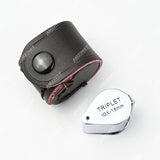 LPM-5032A Ручная лупа серебристого цвета 10x - 18 мм LPM-5032A Ручная лупа серебристого цвета 10x - 18 мм