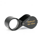 LPM -5032B Schwarzer Farb -Handloupe 10x - 18 mm LPM -5032B Schwarzer Farb -Handloupe 10x - 18 mm