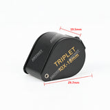 LPM -5032B Schwarzer Farb -Handloupe 10x - 18 mm LPM -5032B Schwarzer Farb -Handloupe 10x - 18 mm