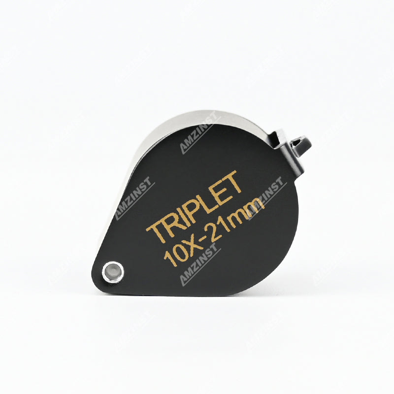 LPM-5038B Ручная лупа черного цвета 10x - 21 мм LPM-5038B Ручная лупа черного цвета 10x - 21 мм