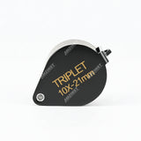 LPM-5038B Ручная лупа черного цвета 10x - 21 мм LPM-5038B Ручная лупа черного цвета 10x - 21 мм