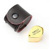 LPM-5038C Ручная лупа золотистого цвета 10x - 21 мм LPM-5038C Ручная лупа золотистого цвета 10x - 21 мм