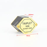 LPM -5507C Gold Color Handloupe 10x - 20,5 mm LPM -5507C Gold Color Handloupe 10x - 20,5 mm
