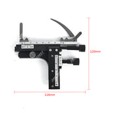 MS-38 Biological Microscope Accessories Metal Attachable Mechanical Stage X-Y Movable Stage with Scale Ruler MS-38 Biological Microscope Accessories Metal Attachable Mechanical Stage X-Y Movable Stage with Scale Ruler