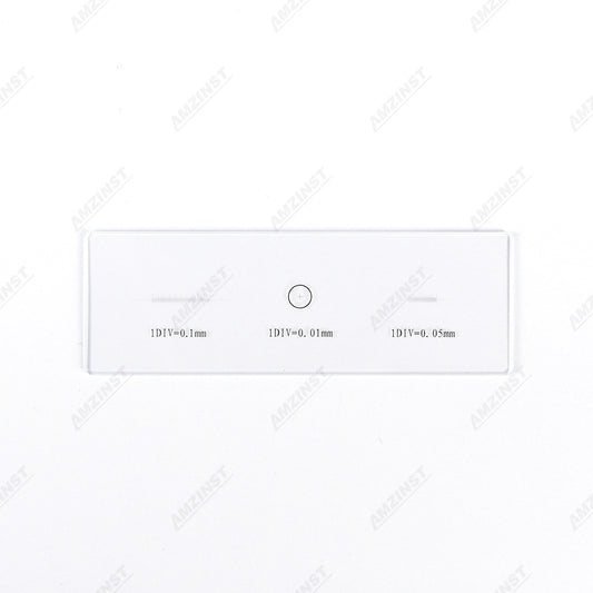 MS-3V Micrometer calibration slider with triple axis (0.1/0.05/0.01mm)