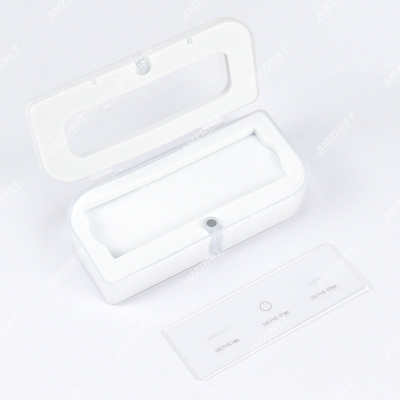 MS-3V Micrometer calibration slider with triple axis (0.1/0.05/0.01mm) MS-3V Micrometer calibration slider with triple axis (0.1/0.05/0.01mm)