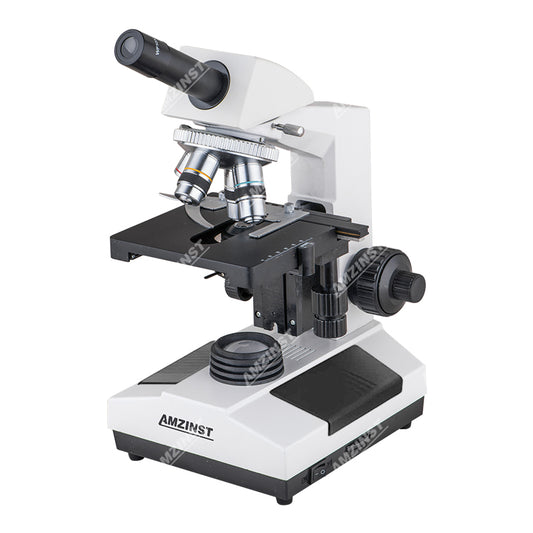 Бинокулярный биологический микроскоп NK-107PB 40X-1600X