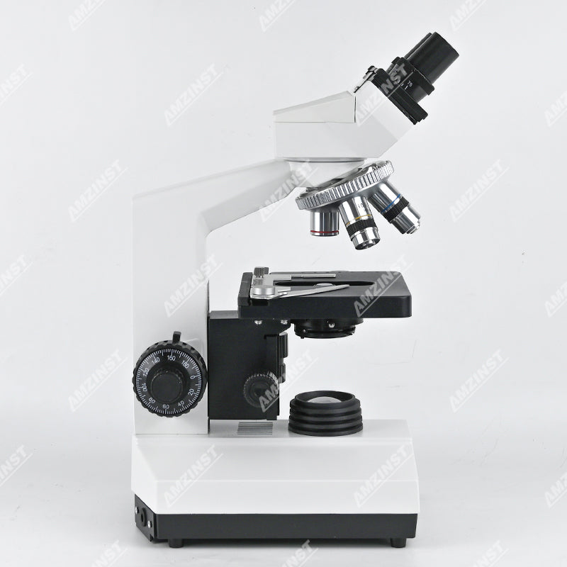 Бинокулярный биологический микроскоп NK-107B 40X-1600X Бинокулярный биологический микроскоп NK-107B 40X-1600X