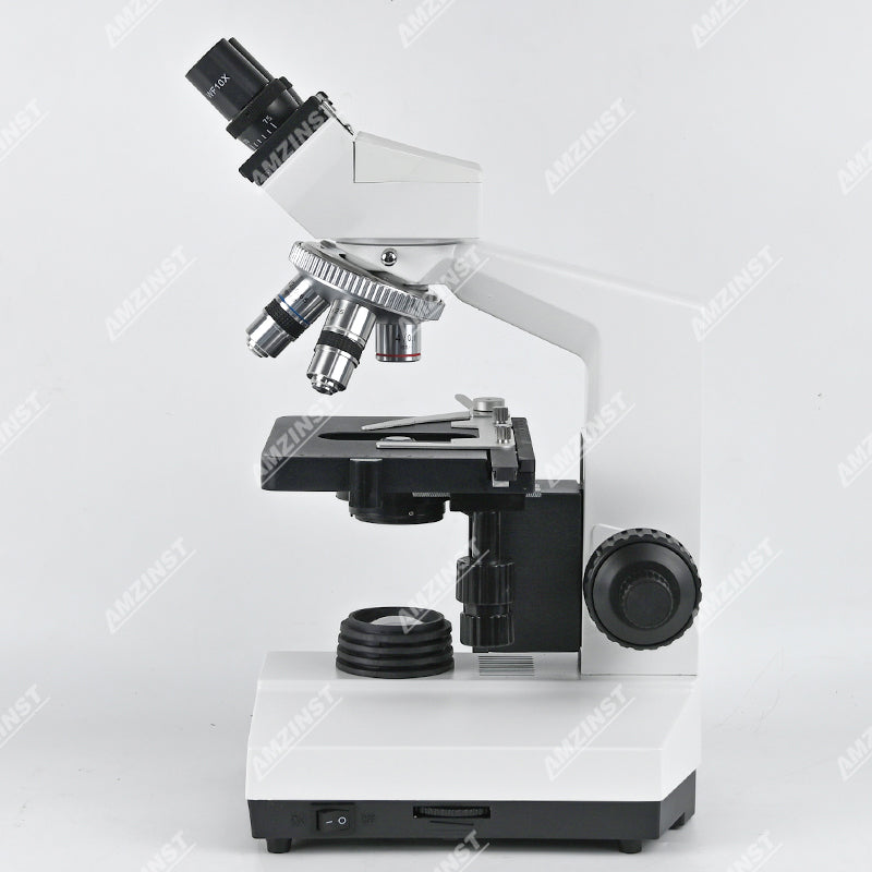 Бинокулярный биологический микроскоп NK-107B 40X-1600X Бинокулярный биологический микроскоп NK-107B 40X-1600X