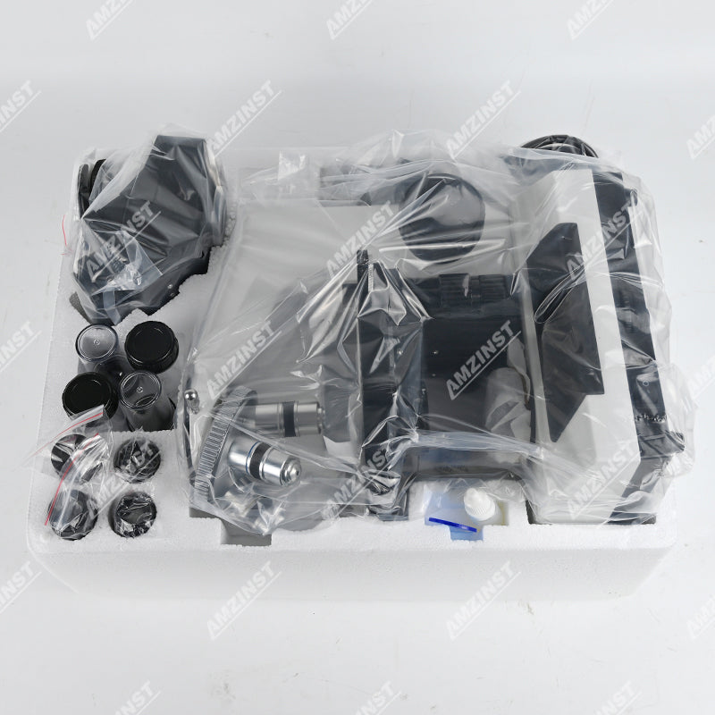 Бинокулярный биологический микроскоп NK-107PB 40X-1600X Бинокулярный биологический микроскоп NK-107PB 40X-1600X