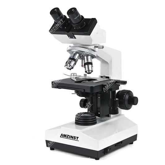 Бинокулярный биологический микроскоп NK-107B 40X-1600X