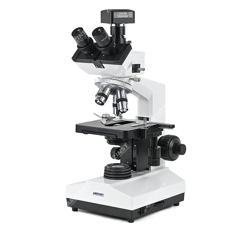 Биологические лабораторные ветеринарные микроскопы серии NK-107T5M с цветной CMOS-камерой для микроскопа с креплением USB2.0 C-Mount Биологические лабораторные ветеринарные микроскопы серии NK-107T5M с цветной CMOS-камерой для микроскопа с креплением USB2.0 C-Mount