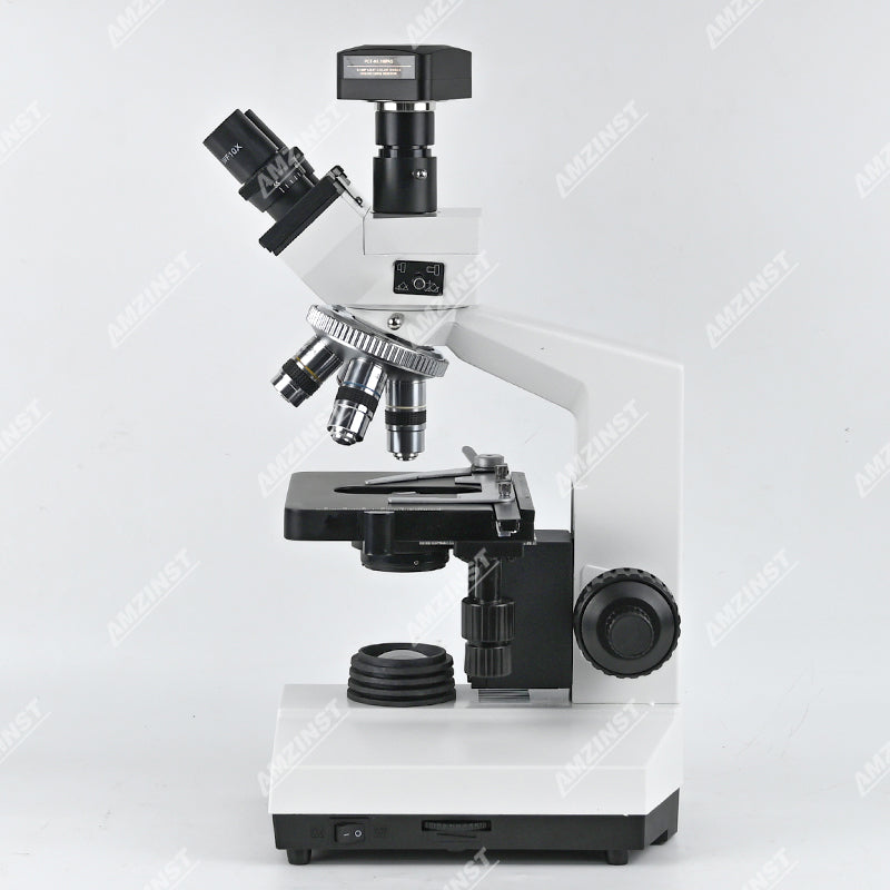Биологические лабораторные ветеринарные микроскопы серии NK-107T5M с цветной CMOS-камерой для микроскопа с креплением USB2.0 C-Mount Биологические лабораторные ветеринарные микроскопы серии NK-107T5M с цветной CMOS-камерой для микроскопа с креплением USB2.0 C-Mount