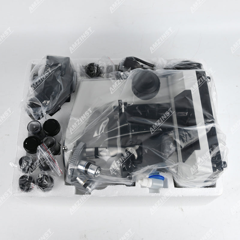 NK-107PT 40X-1600X тринокулярный биологический микроскоп NK-107PT 40X-1600X тринокулярный биологический микроскоп