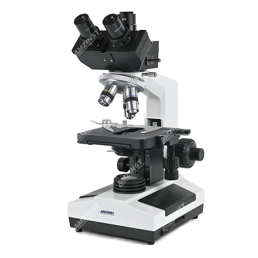 NK-107PT 40X-1600X тринокулярный биологический микроскоп