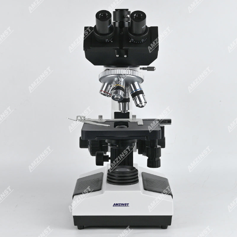 NK-107PT 40X-1600X тринокулярный биологический микроскоп NK-107PT 40X-1600X тринокулярный биологический микроскоп