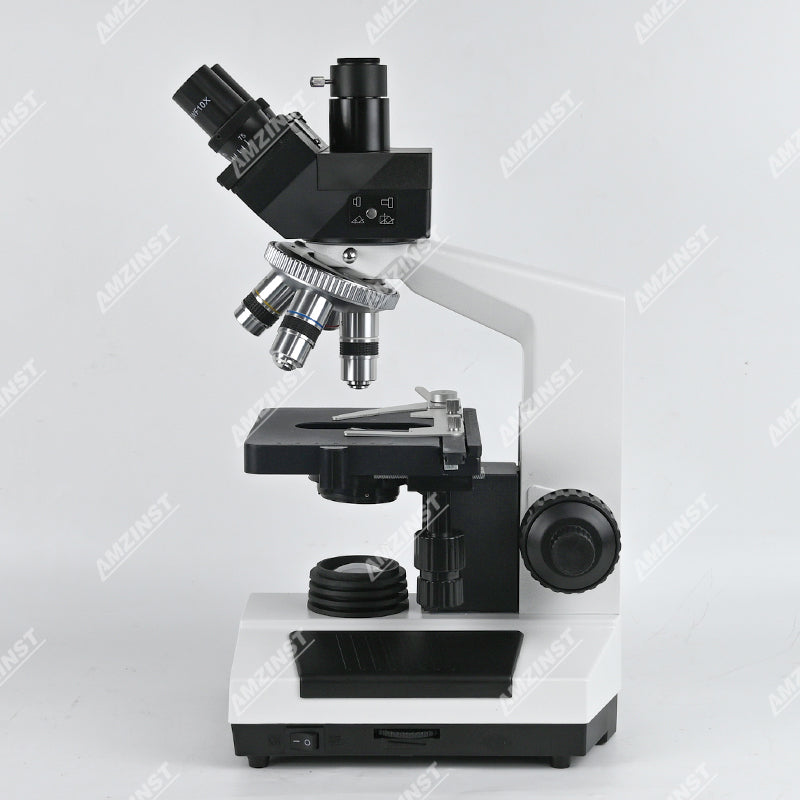 NK-107PT 40X-1600X тринокулярный биологический микроскоп NK-107PT 40X-1600X тринокулярный биологический микроскоп