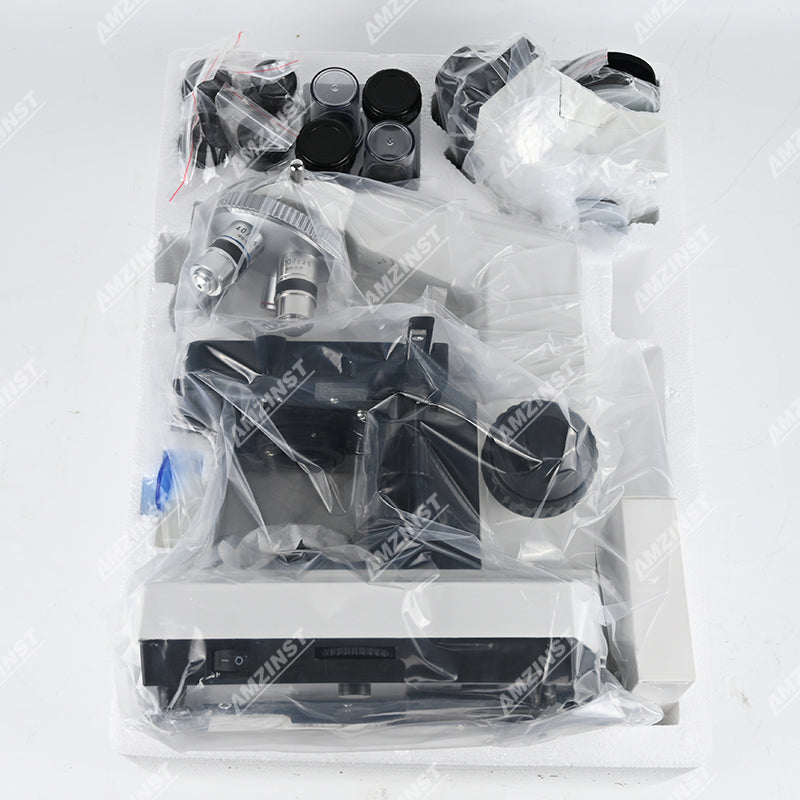 Тринокулярный биологический микроскоп NK-107T 40X-1600X Тринокулярный биологический микроскоп NK-107T 40X-1600X