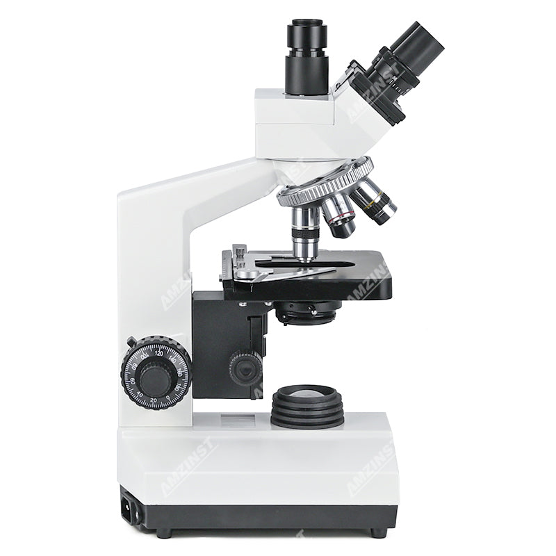 Тринокулярный биологический микроскоп NK-107T 40X-1600X Тринокулярный биологический микроскоп NK-107T 40X-1600X