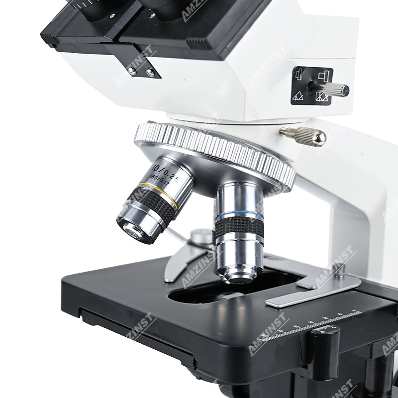 Тринокулярный биологический микроскоп NK-107T 40X-1600X Тринокулярный биологический микроскоп NK-107T 40X-1600X