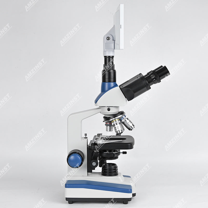 NK-210T 40X-2500X Классический светодиодный тринокулярный светлопольный биологический микроскоп  NK-210T 40X-2500X Классический светодиодный тринокулярный светлопольный биологический микроскоп