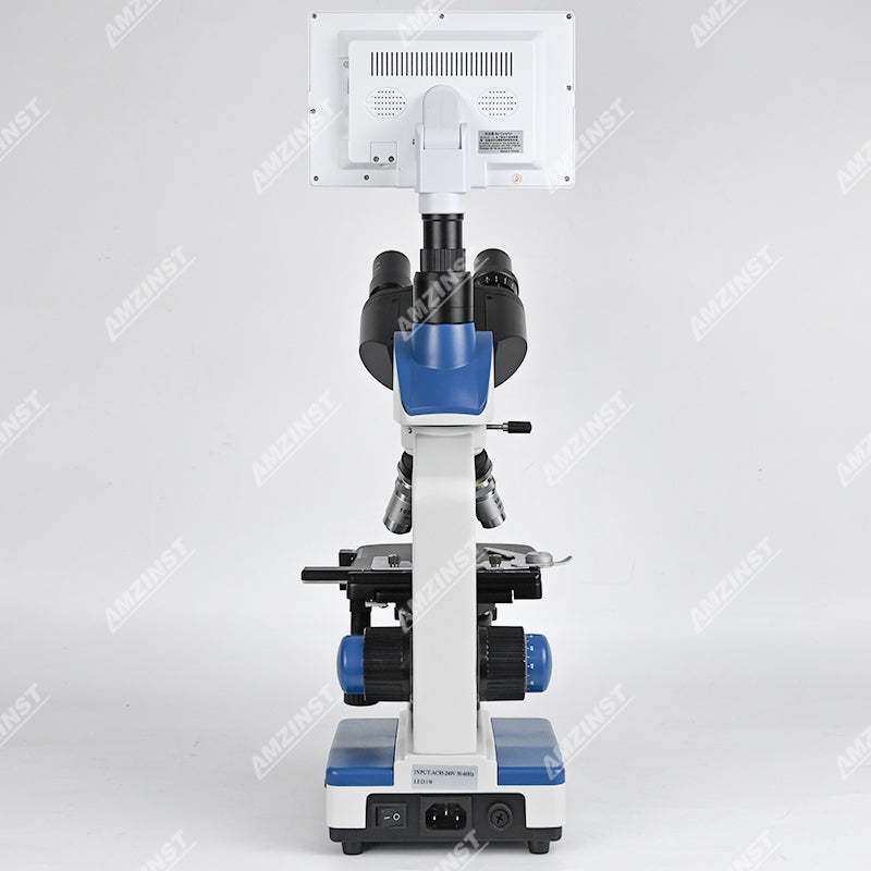 NK-210T 40X-2500X Классический светодиодный тринокулярный светлопольный биологический микроскоп  NK-210T 40X-2500X Классический светодиодный тринокулярный светлопольный биологический микроскоп