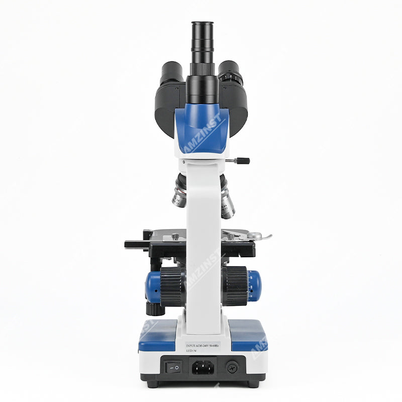 NK-210T 40X-2500X Классический светодиодный тринокулярный светлопольный биологический микроскоп  NK-210T 40X-2500X Классический светодиодный тринокулярный светлопольный биологический микроскоп