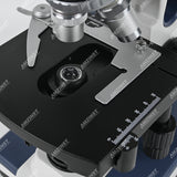 NK-350T 40X-2500X тринокулярный биологический микроскоп с ручкой  NK-350T 40X-2500X тринокулярный биологический микроскоп с ручкой