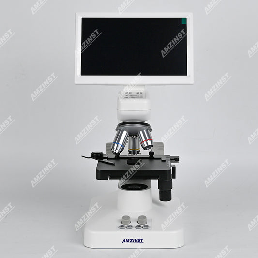 NK-D5ML7 40X-400X HD 7" цифровой Wi-Fi составной микроскоп