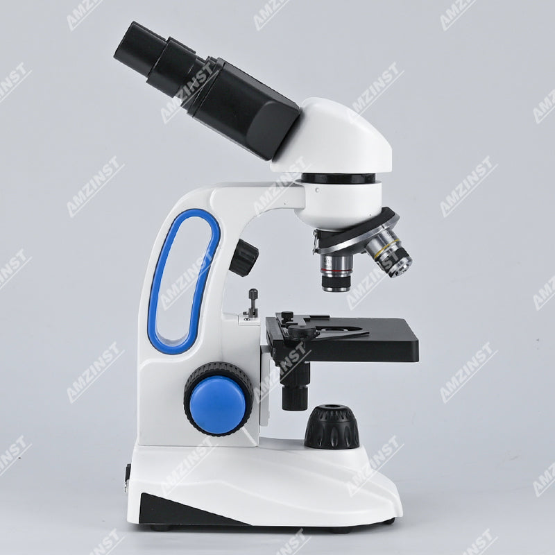 NK-T27B 40x-400x Binocular Biological Microscope With Carrying Handle NK-T27B 40x-400x Binocular Biological Microscope With Carrying Handle